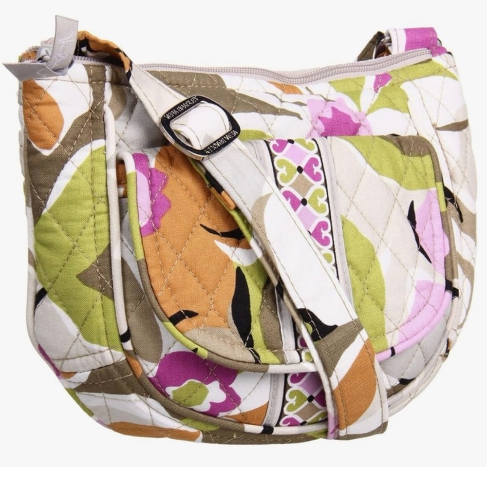 Vera Bradley Lizzy Crossbody Purse Bag in Portobello Road Pattern Retired